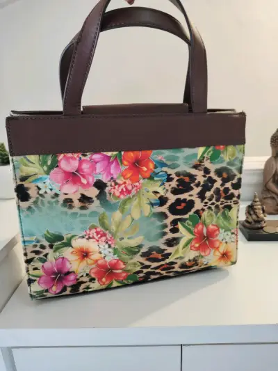 Bolso floral Guess multicolor - miniatura 3