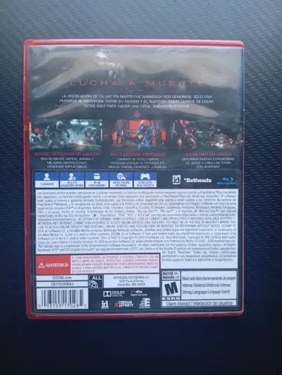 Doom Ps4 Playstation hits como nuevo - miniatura 3