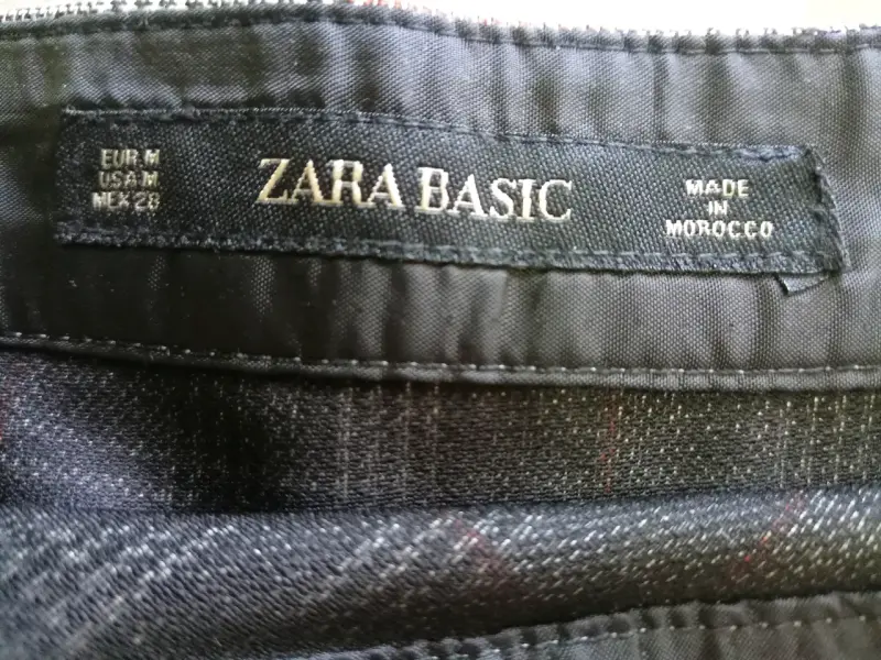 Falda escocesa con botones zara - 2