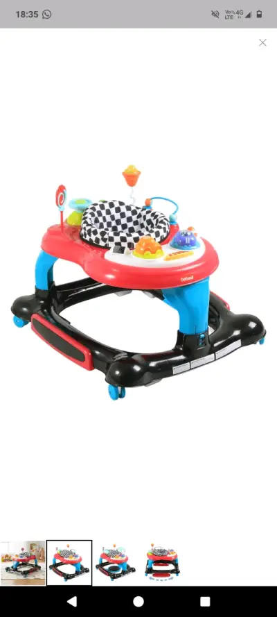 Andador para bebé 3en 1 - miniatura 1