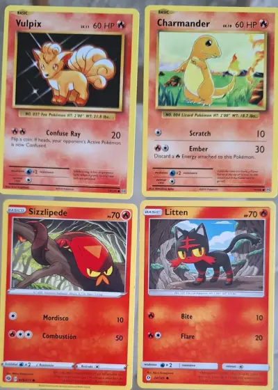 Set de cartas Pokémon básicas - miniatura 1