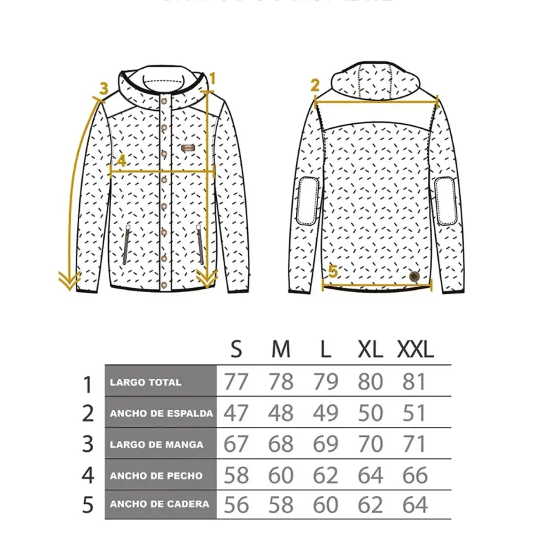 Chaqueta Reversible Chiporro Print Hombre Buffalo - 5