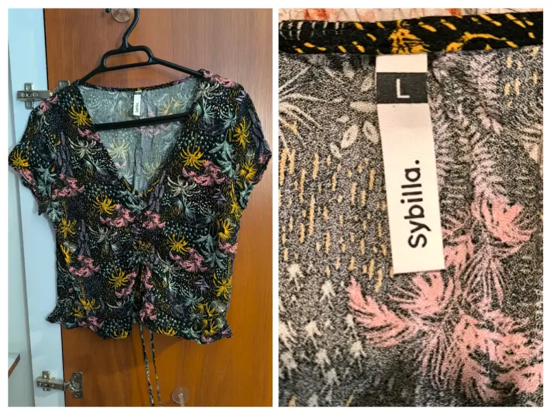 Blusa Sybilla estampada floral