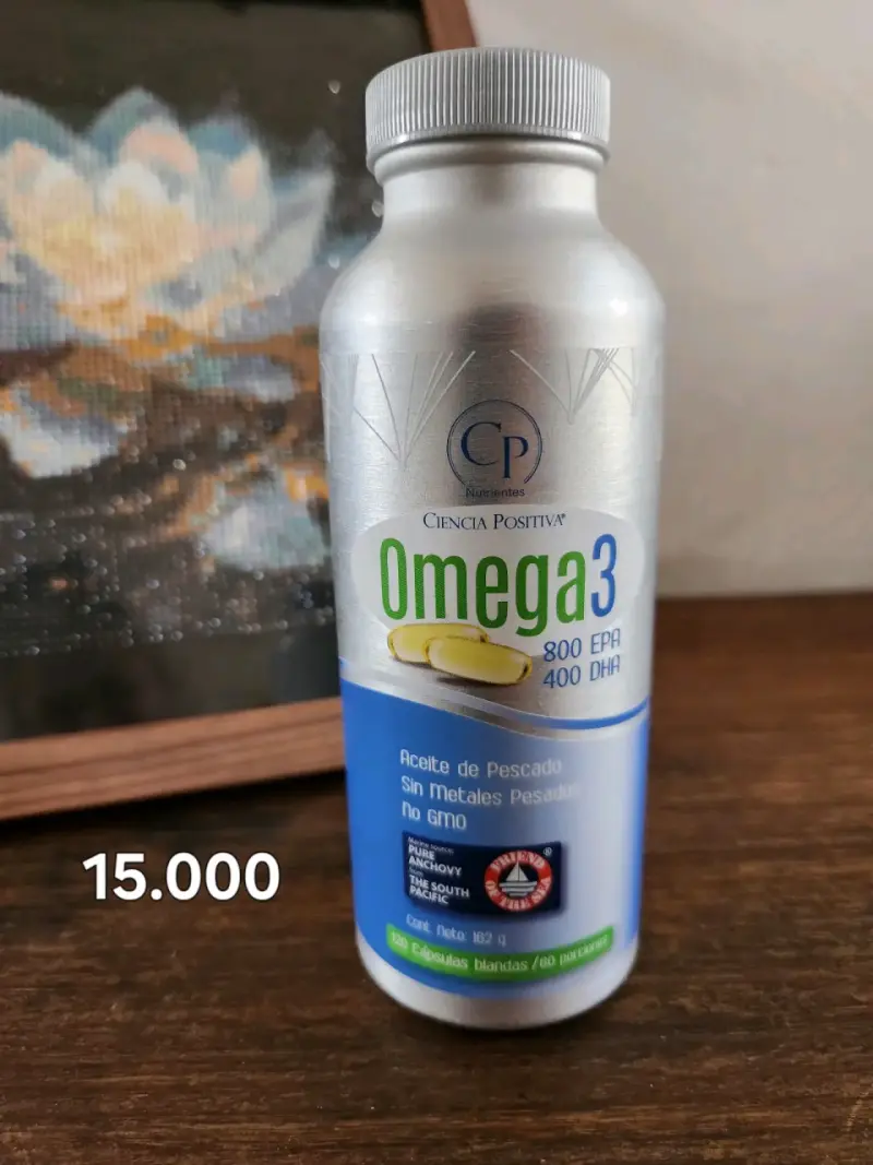 Suplemento Omega 3 120 cápsulas