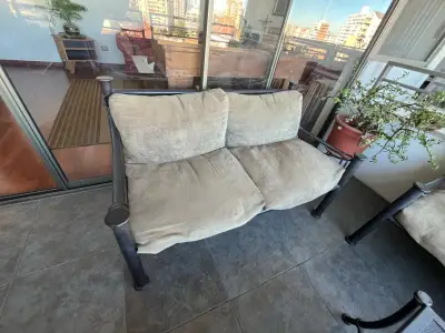 Sofá de dos plazas exterior - miniatura 2