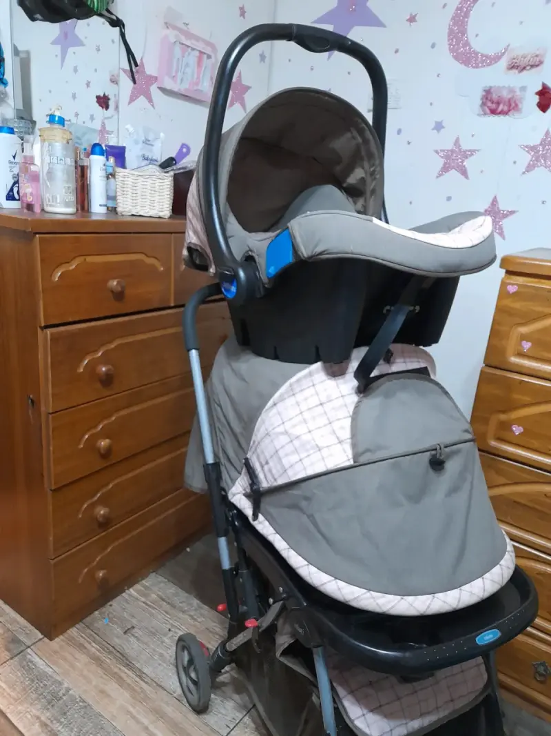 Coche de bebé Infanti beige - 2