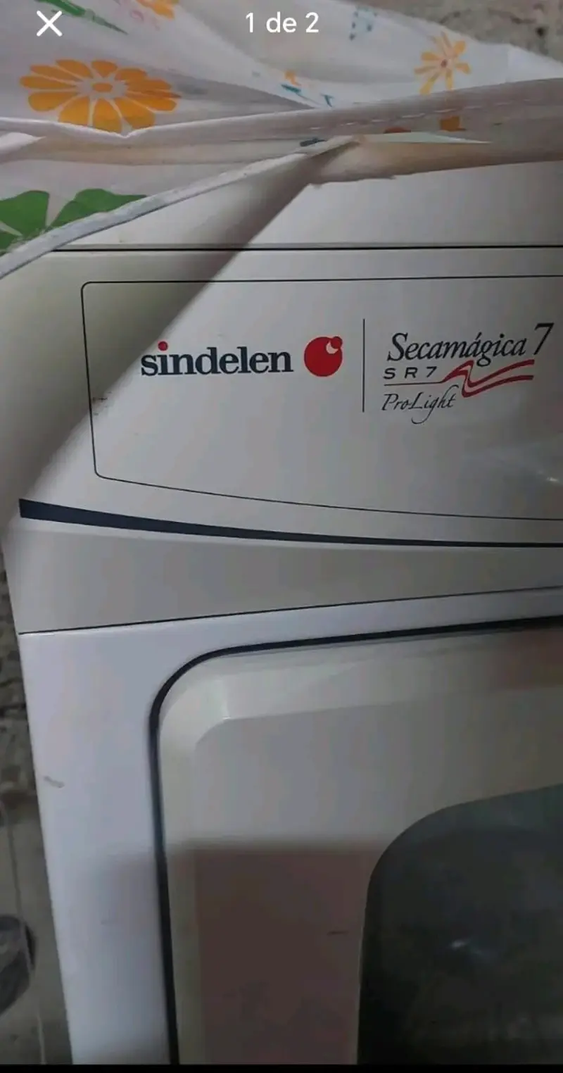Secadora Sindelen 7 kg blanca - 2