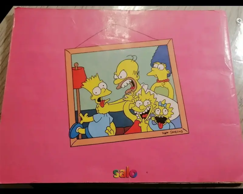 Álbum Original Los Simpsons Panini año 91 - 4