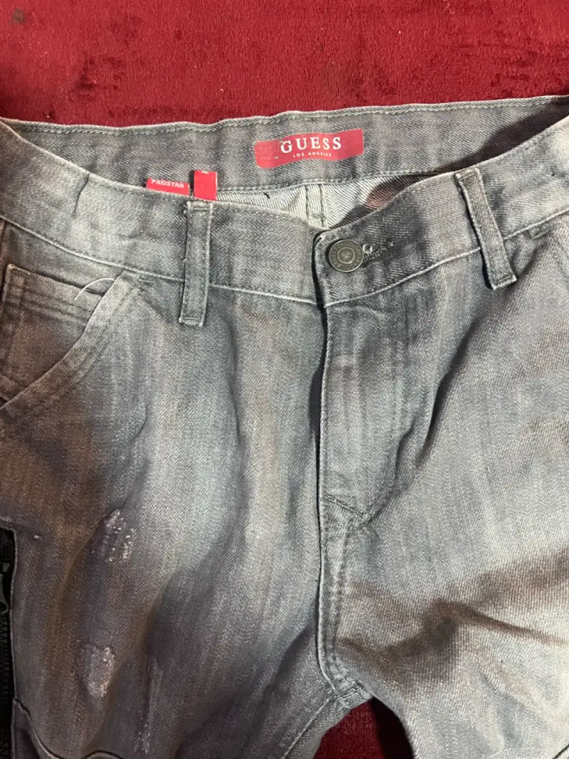 Jeans gris Guess niño - 1