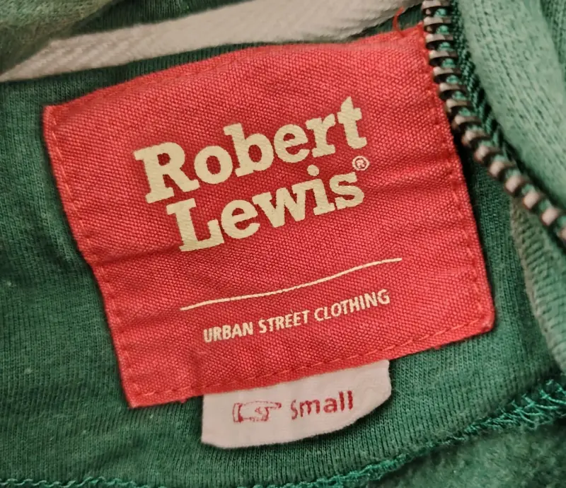 Poleron Robert lewis verde con capucha - 4