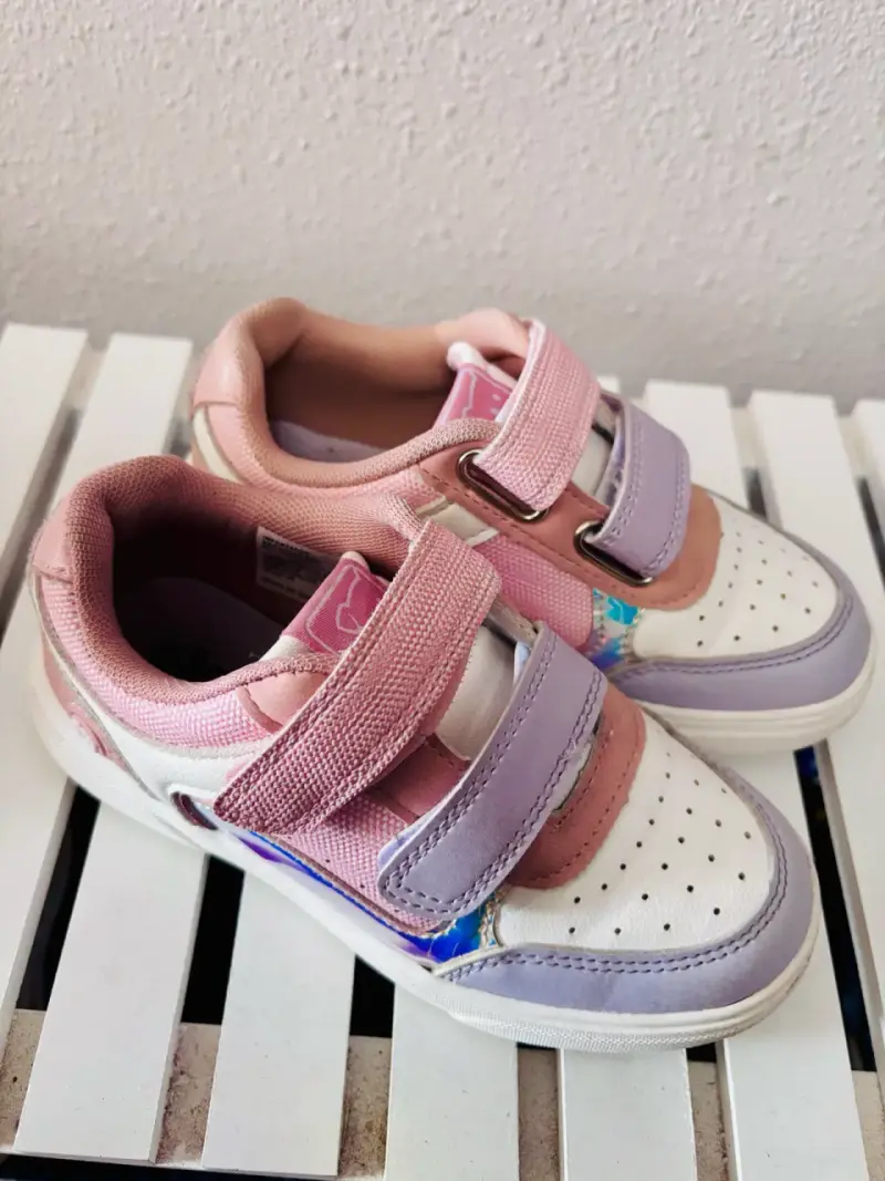 Zapatillas infantiles rosadas - 2