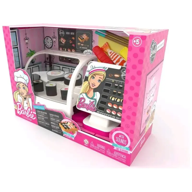 Set juguete Barbie Sushi Shop interactivo! - 1