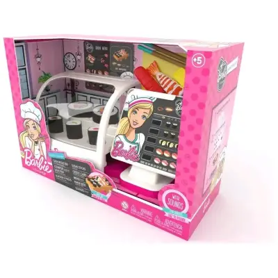 Set juguete Barbie Sushi Shop interactivo! - miniatura 1