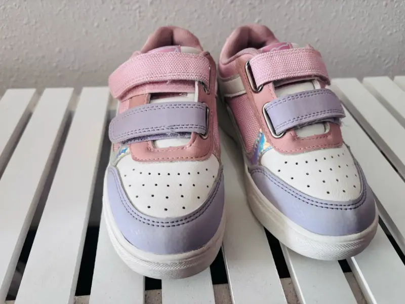 Zapatillas infantiles rosadas - 4