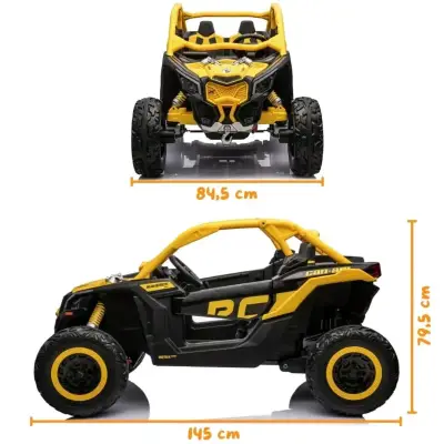 Can-am  marverick utv XXL 24 Volt 2 asientos color - miniatura 2