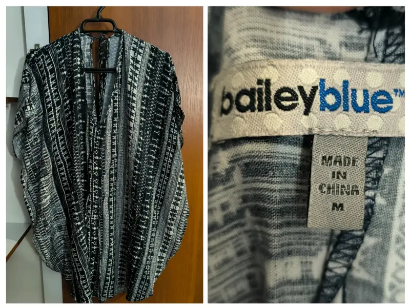 Enterito estampado Bailey Blue