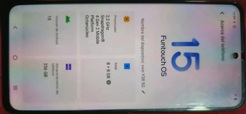 Vivo y38 5G - 3