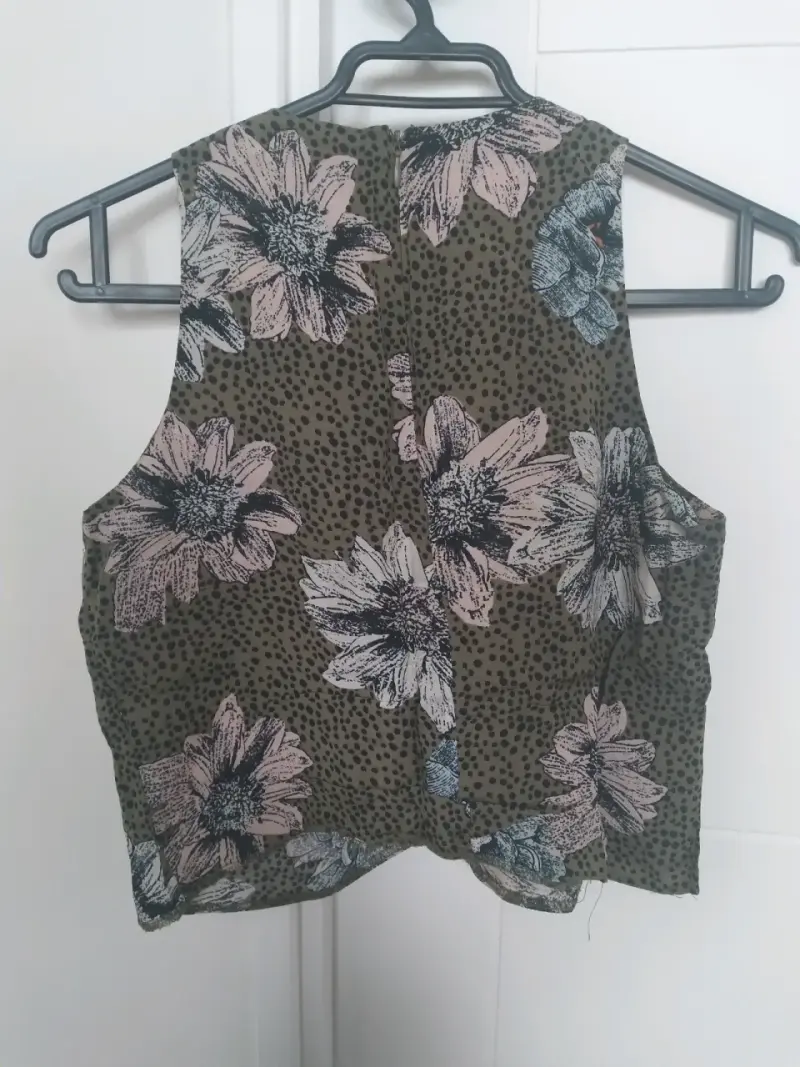 Blusa floral Foster verde - 2