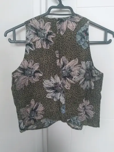 Blusa floral Foster verde - miniatura 2
