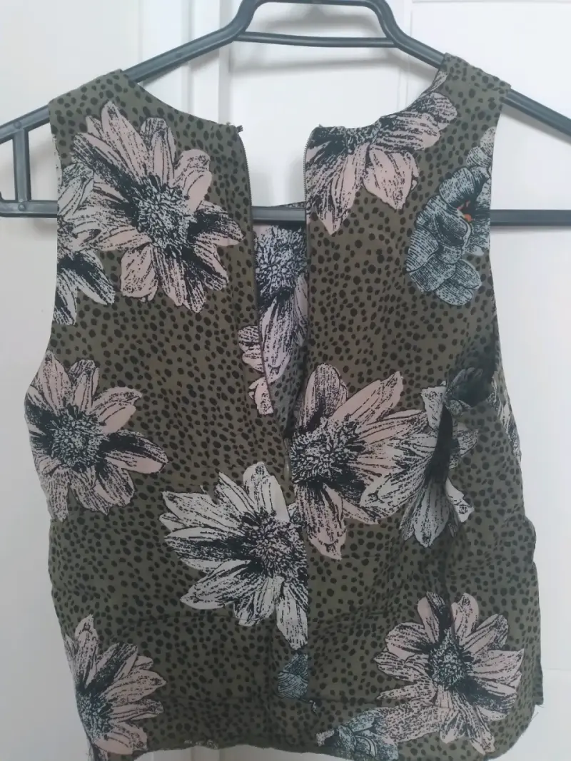 Blusa floral Foster verde - 3