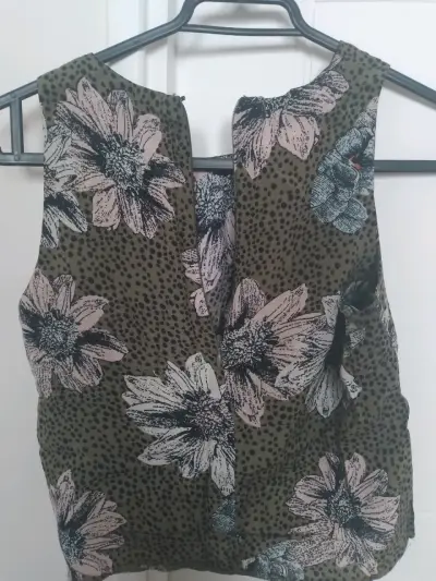 Blusa floral Foster verde - miniatura 3