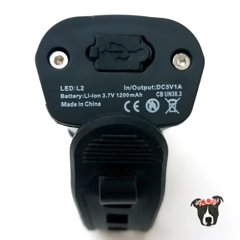 Luz frontal para bicicleta USB - 2