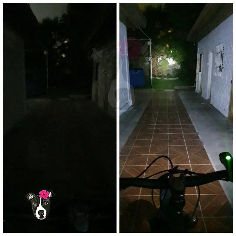 Luz frontal para bicicleta USB - 3