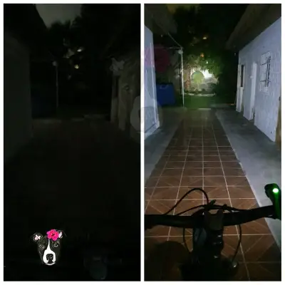 Luz frontal para bicicleta USB - miniatura 3