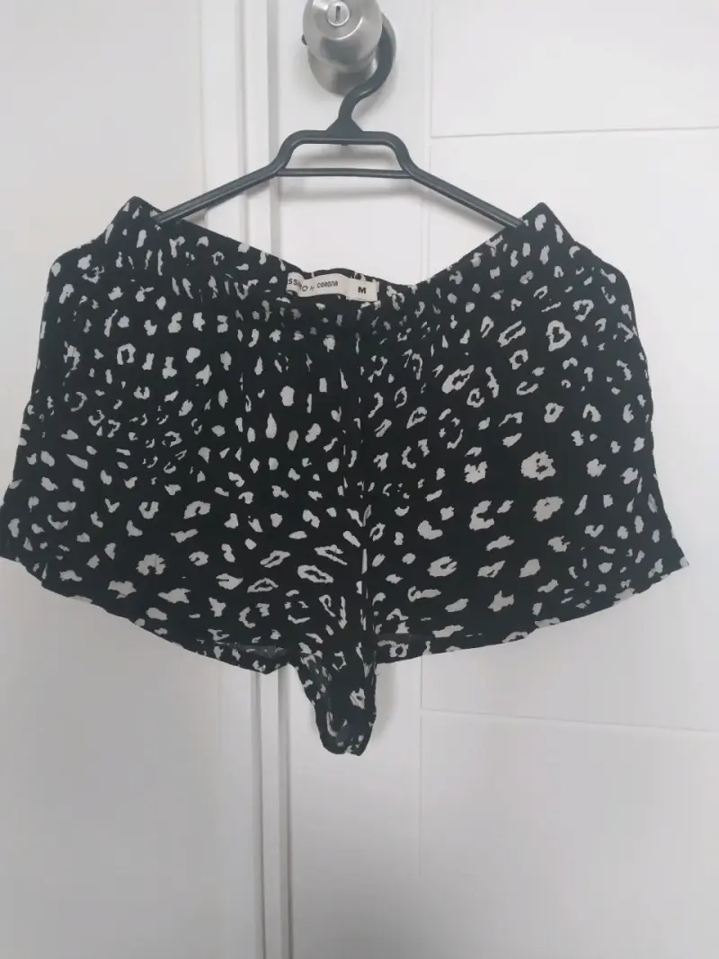 Shorts estampados negros - 1