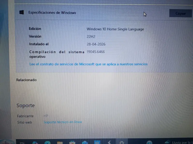 Laptop HP con cargador 15" - 3