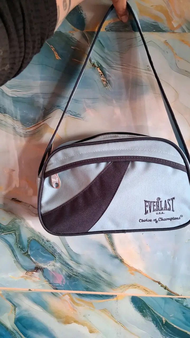 Bolso bandolera Everlast gris