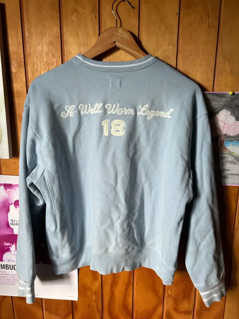 Polerón azul claro vintage Levi’s - 1