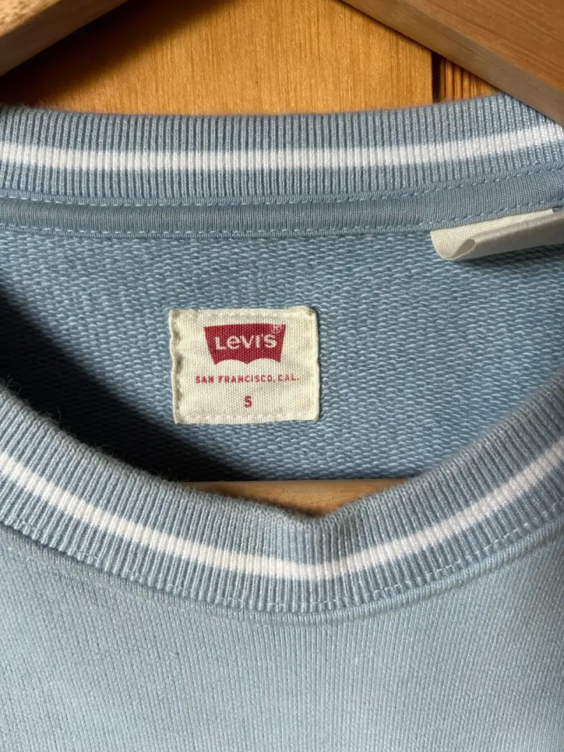 Polerón azul claro vintage Levi’s - 3