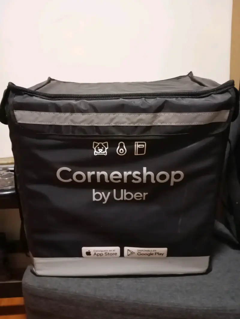Bolso térmico Cornershop by Uber