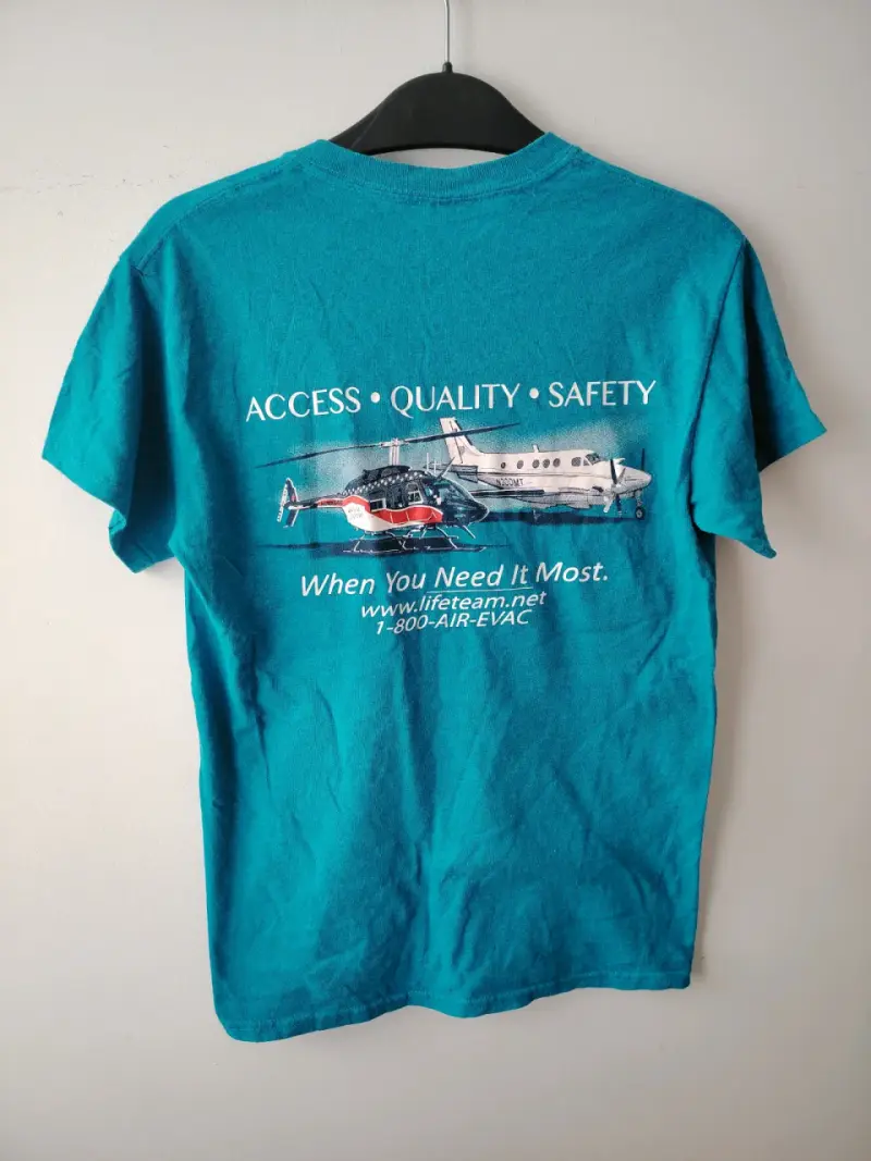 Polera calipso logo Air Evac - 3