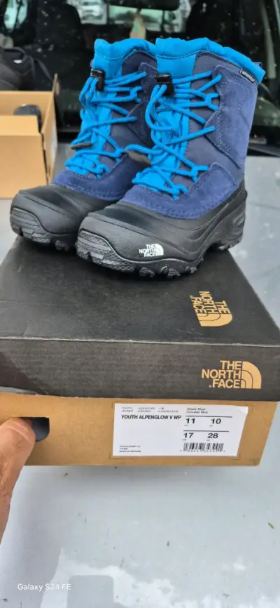 Botas impermeables North Face azules - miniatura 1