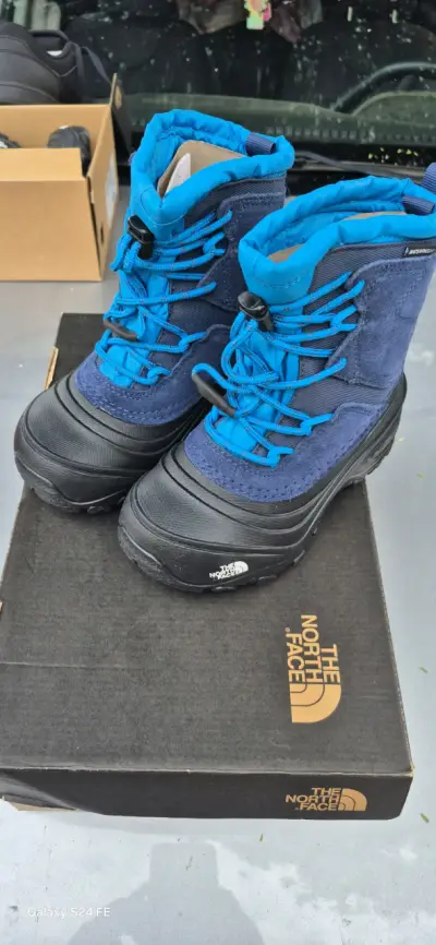 Botas impermeables North Face azules - miniatura 2