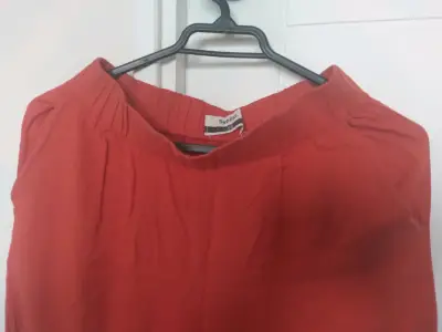 Pantalones anchos naranjos - miniatura 4