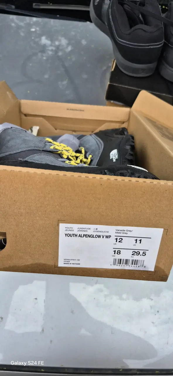 Botas impermeables North Face gris - 1