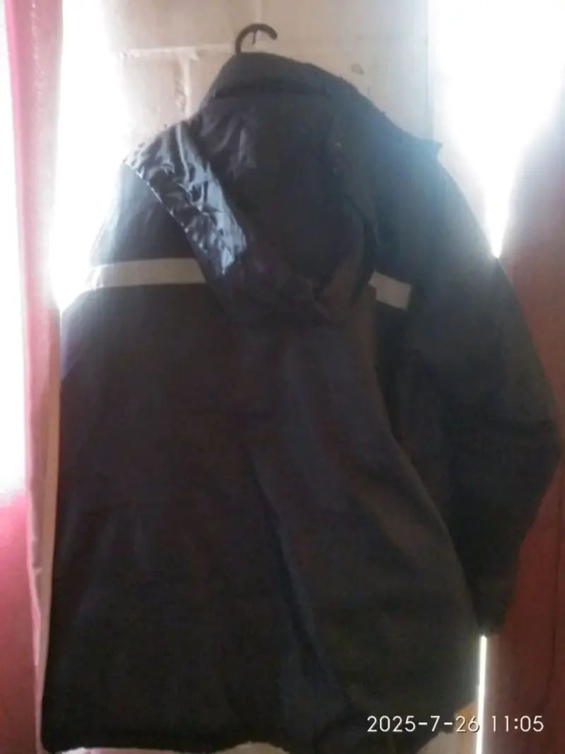 Chaqueta negra reflectante - 2