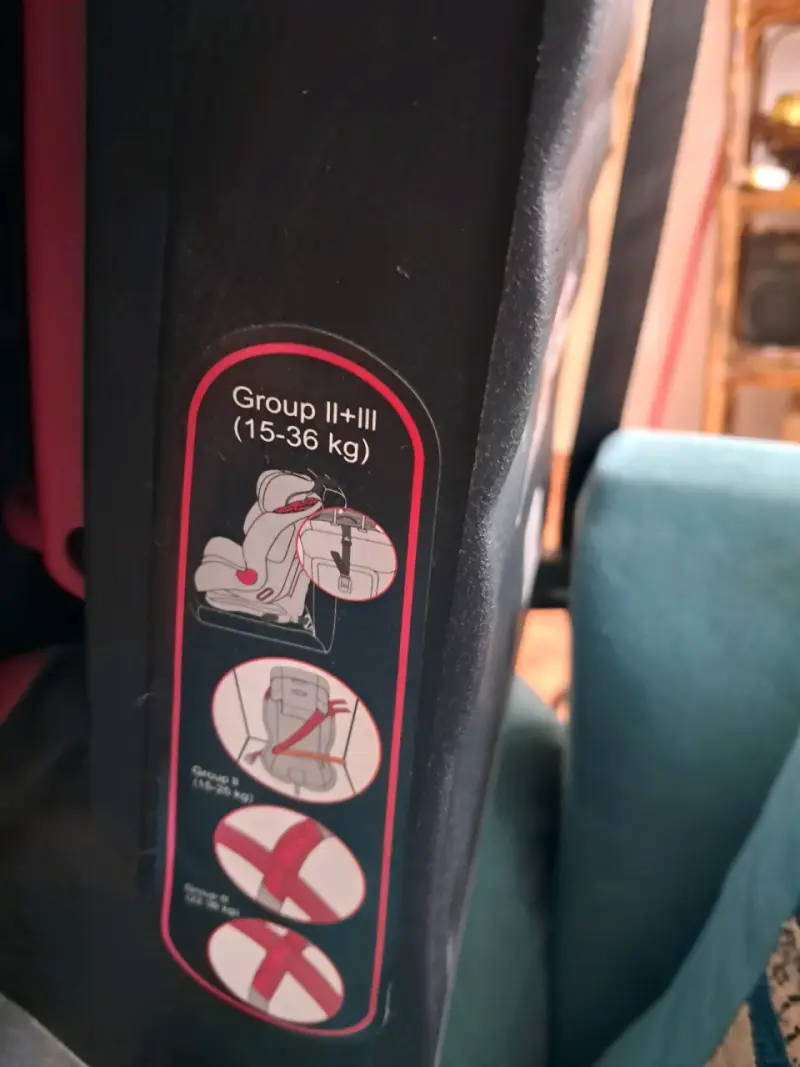 Silla de auto Infanti negra - 3