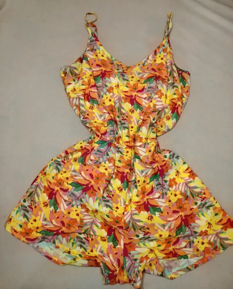 Jumpsuit veraniego floral, talla s.