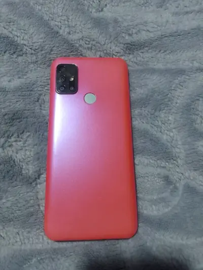 Celular Motorola rojo usado - miniatura 4