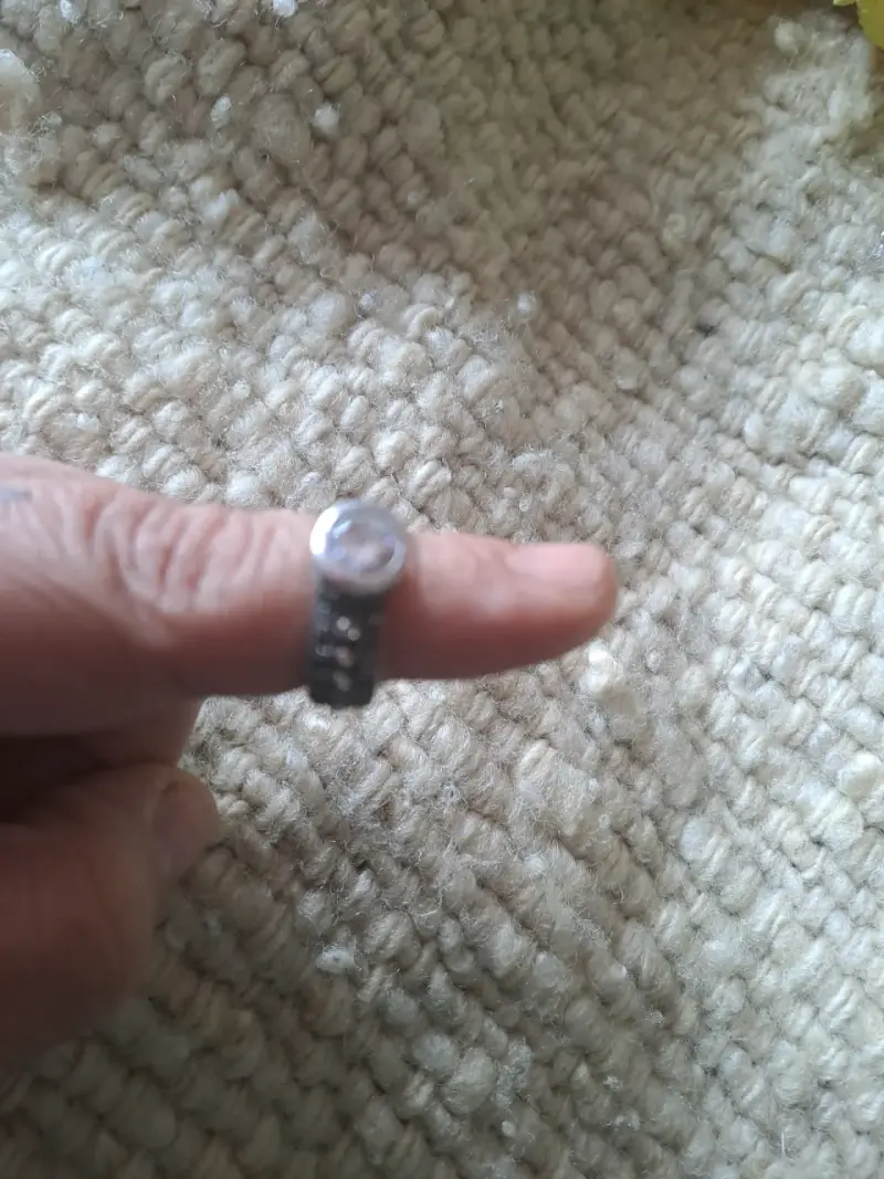 Anillo de plata con piedra - 2