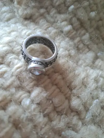 Anillo de plata con piedra - miniatura 3