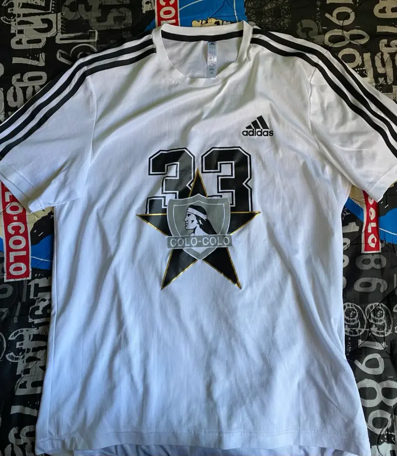 Camiseta Adidas Colo-Colo blanca - 1