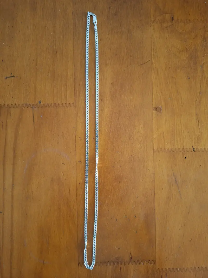Cadena Grumet Plata 925 60 cm 3 mm