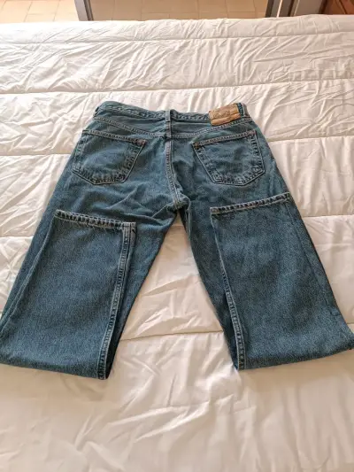 Jeans de mezclilla azul clasico - miniatura 6