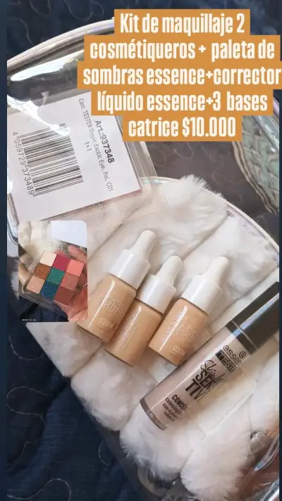 Kit de maquillaje cosméticos y sombras - miniatura 1