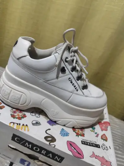 Zapatillas blancas C/Moran - miniatura 1